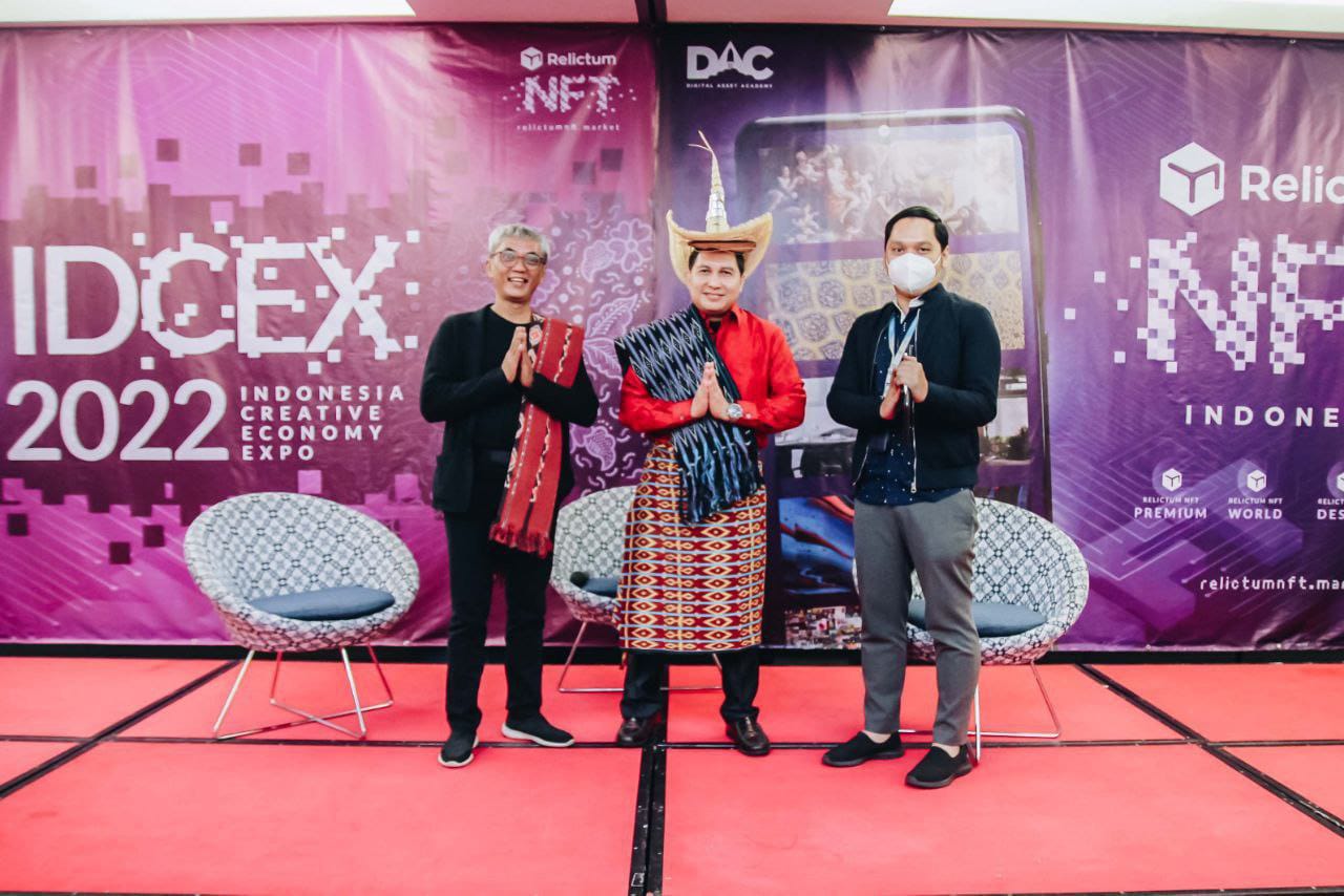 IDCEX 2022 Dan Peluncuran Platform Relictum NFT Indonesia Resmi Dibuka Digital Asset Academy