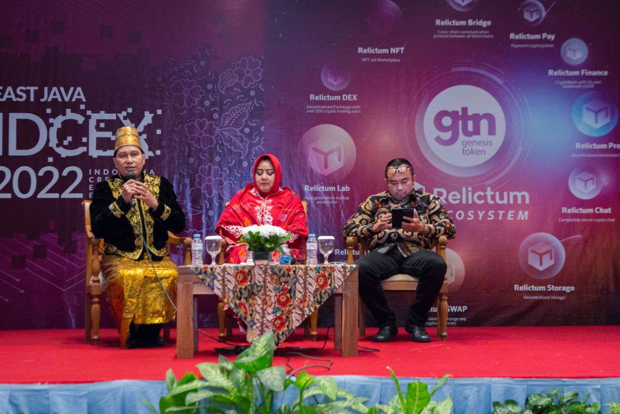 Perkuat Pertahanan Ekonomi dan Aset Budaya, Relictum Ecosystem Indonesia Diluncurkan di IDCEX East Java 2022