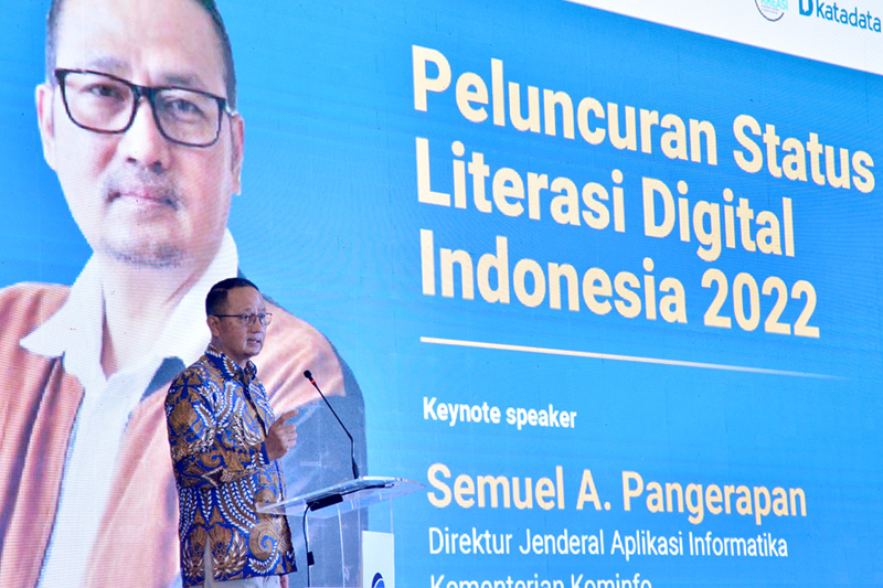 Literasi Digital Indonesia 2022 Bergerak Positif