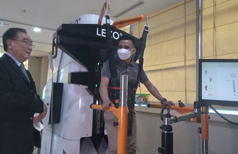 RS Grha Kedoya Umumkan Kehadiran Teknologi Robotic Pasien Stroke