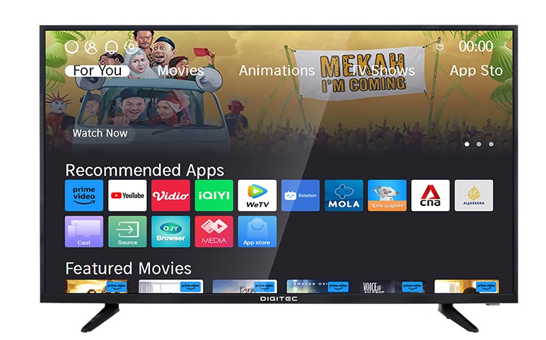 DIGITEC Perkenalkan Produk Smart TV Harga 1 Jutaan